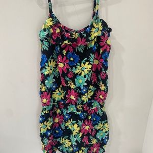 Summer flower romper